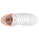 Tenis escolar para joven Notch marca Dc Shoes Blanco cod. 119170