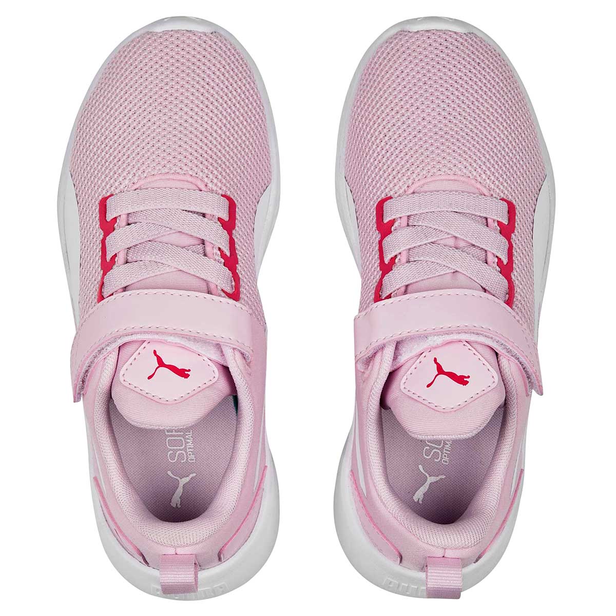 Pakar - Puma Flyer Runner V PS Tenis deportivo para niña color rosa pastel