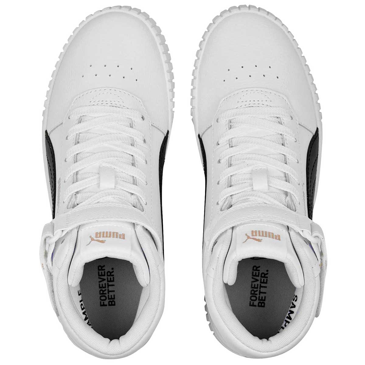 Pakar.com | Tienda online | Calzado Escolar | Carina 2.0 Mid para Mujer marca Puma Blanco | Regreso a clases | Vacaciones de Verano