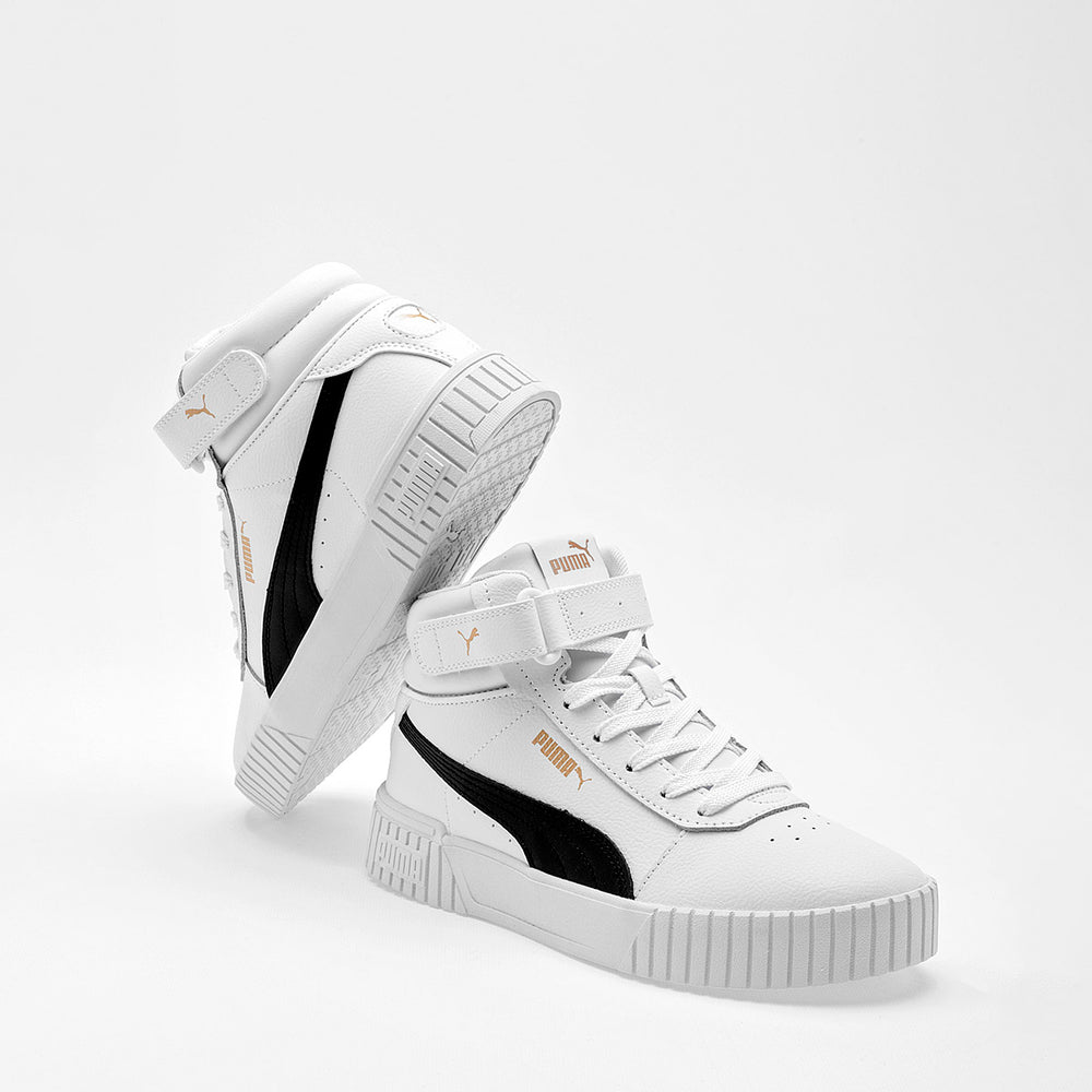 Pakar.com | Tienda online | Calzado Escolar | Carina 2.0 Mid para Mujer marca Puma Blanco | Regreso a clases | Vacaciones de Verano