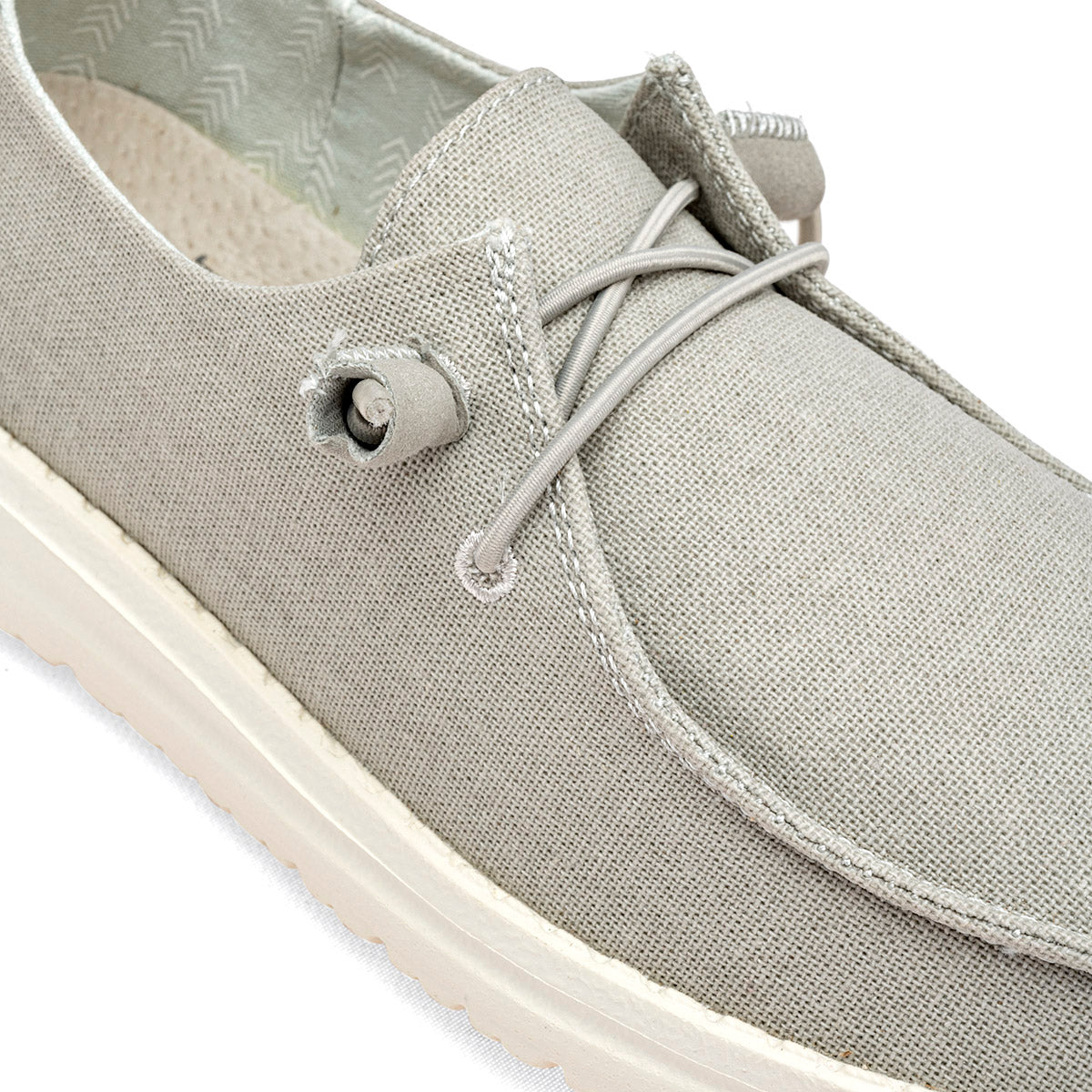 Zapato slip-on Wendy Chambray para joven marca Hey Dude Gris cod. 119971