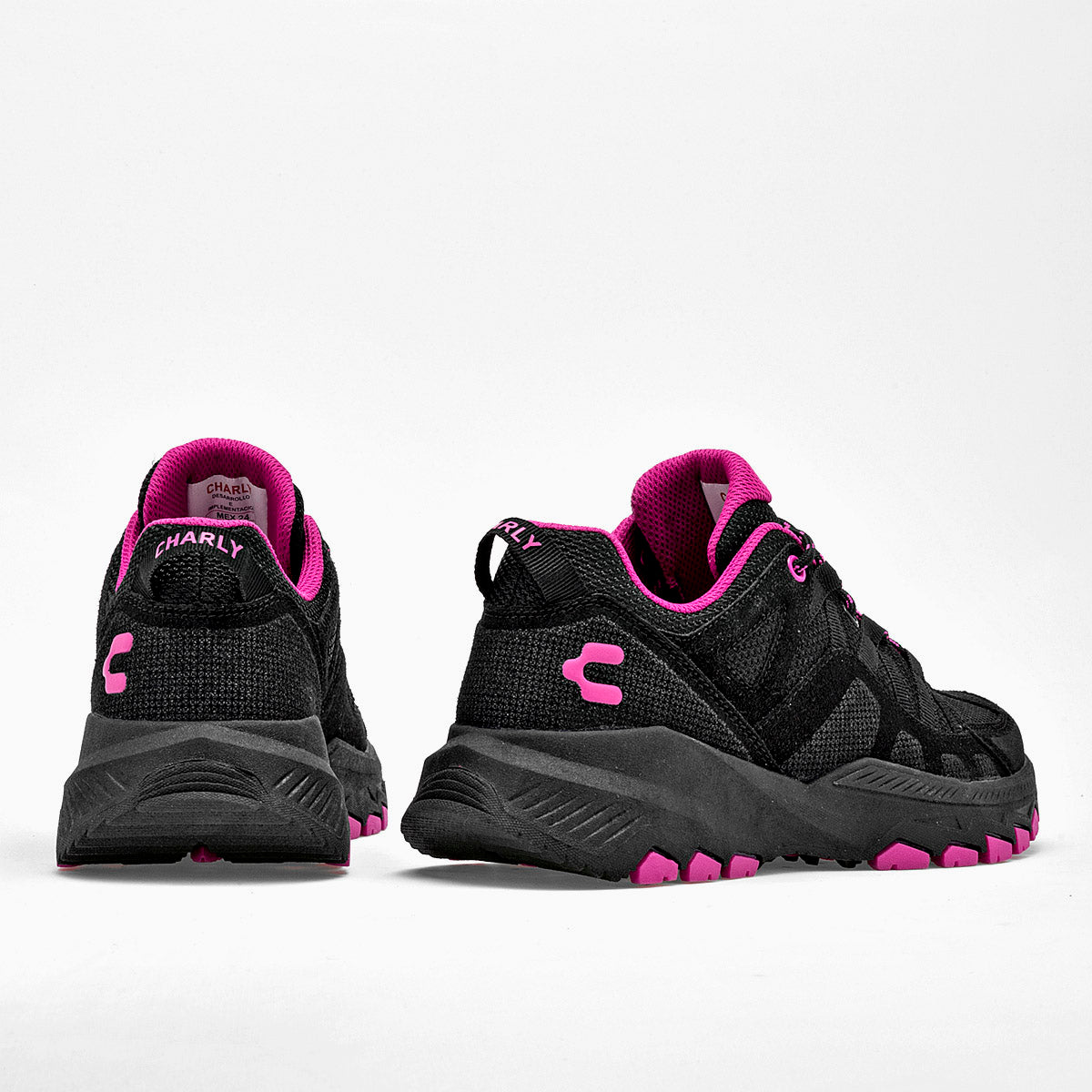 Tenis deportivo para mujer marca Charly Negro cod. 120454