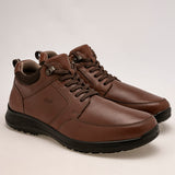 Botin de piel para hombre marca Flexi Camel cod. 120505