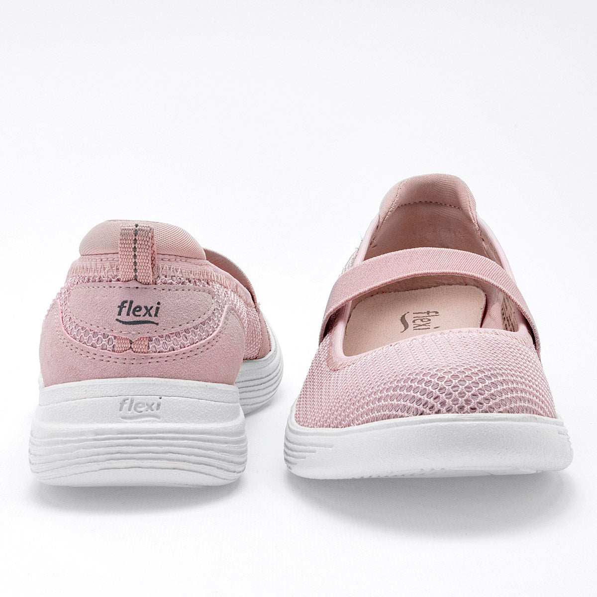 Zapato casual para mujer marca Flexi Rosa cod. 120524