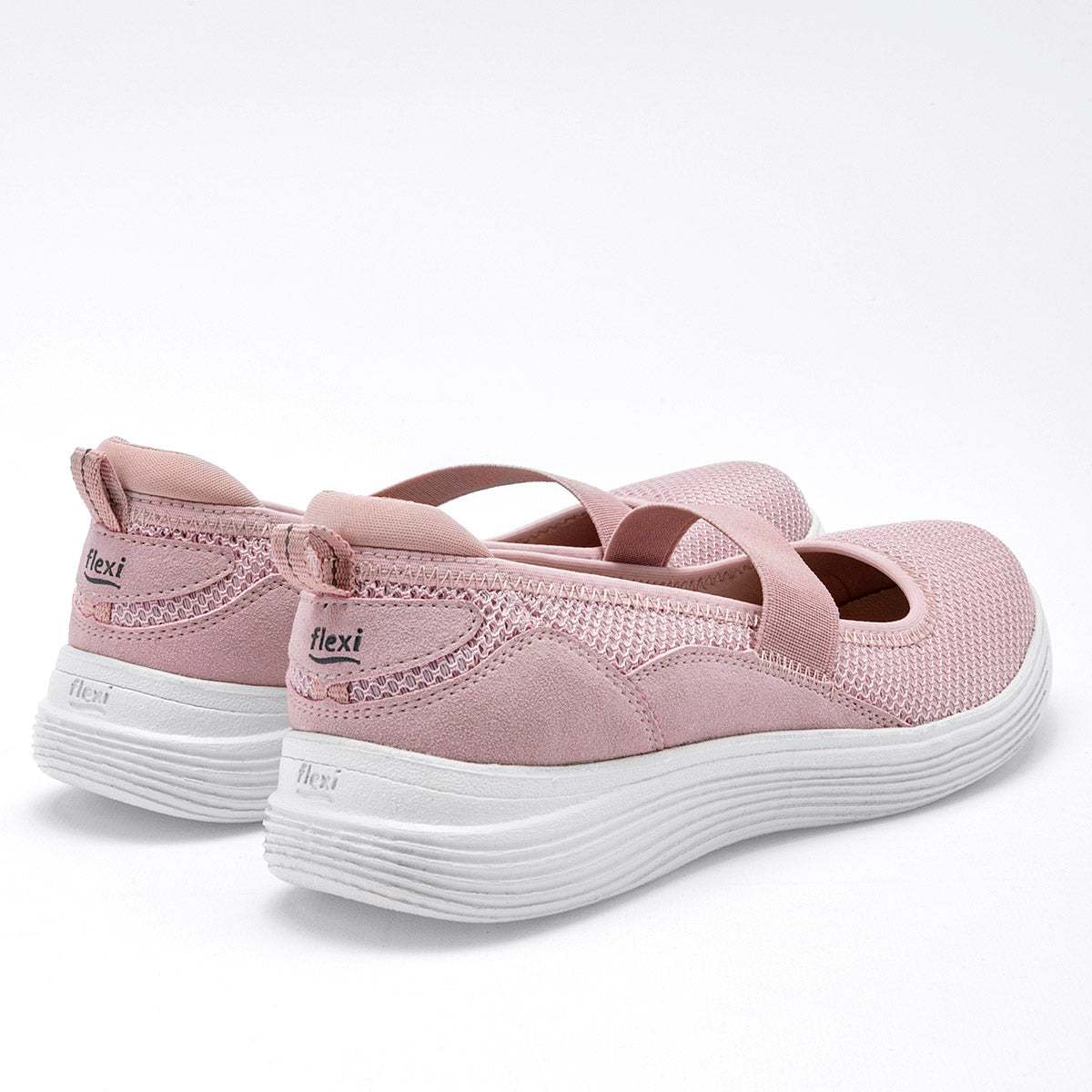 Zapato casual para mujer marca Flexi Rosa cod. 120524