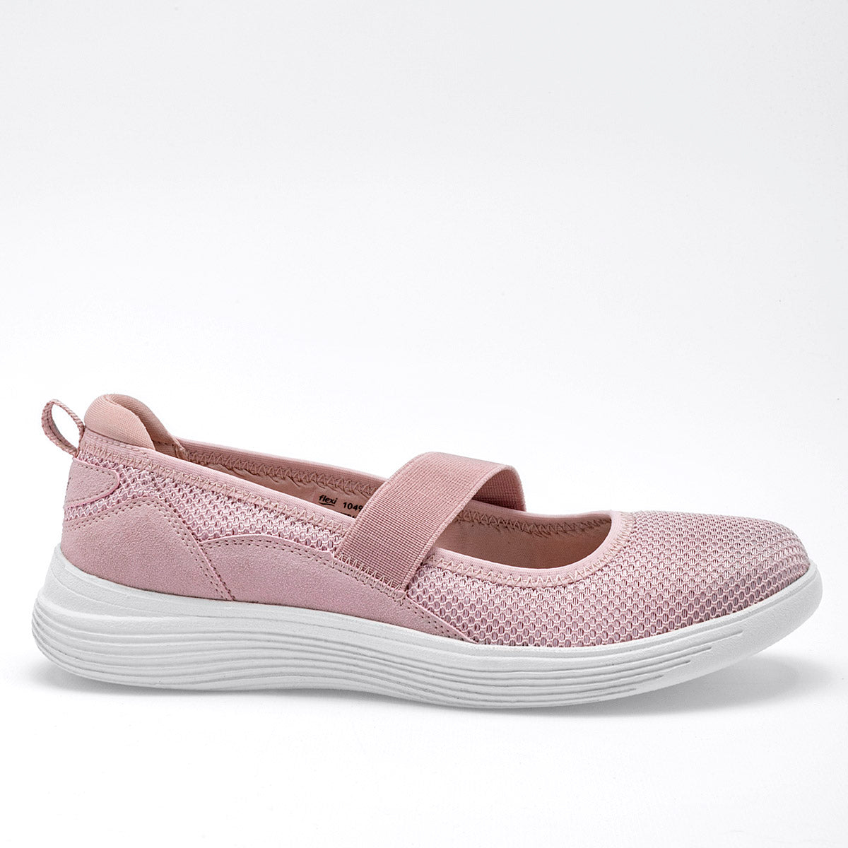 Zapato casual para mujer marca Flexi Rosa cod. 120524