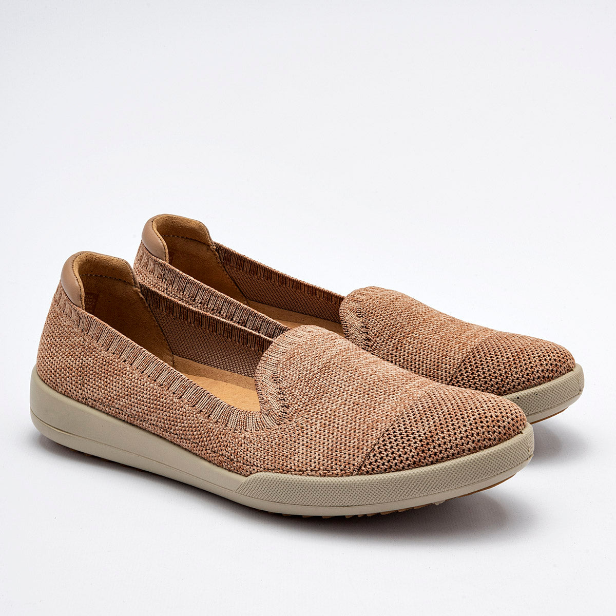 Zapato casual para mujer marca Flexi Beige cod. 120526