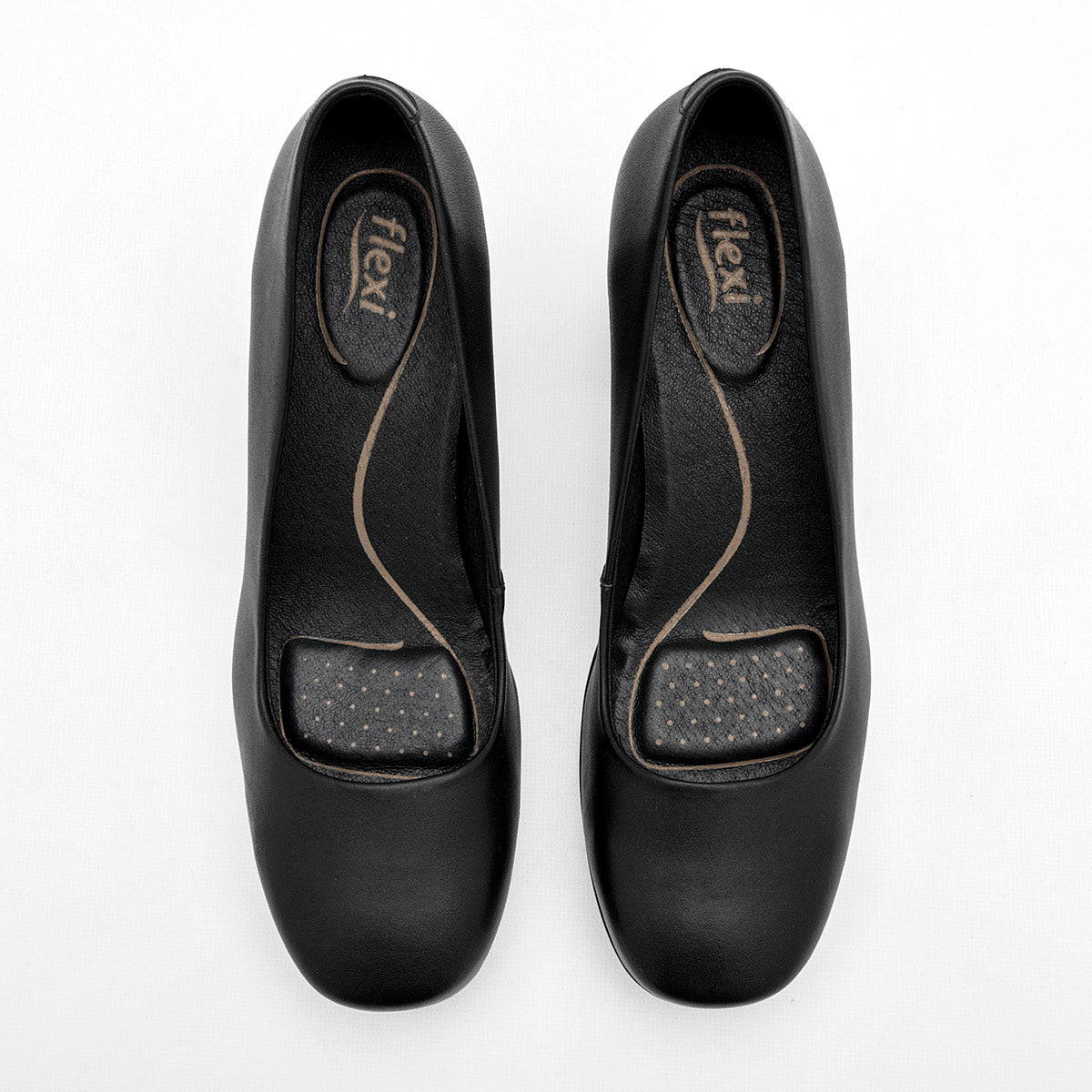 Zapato casual para mujer marca Flexi Negro cod. 120568