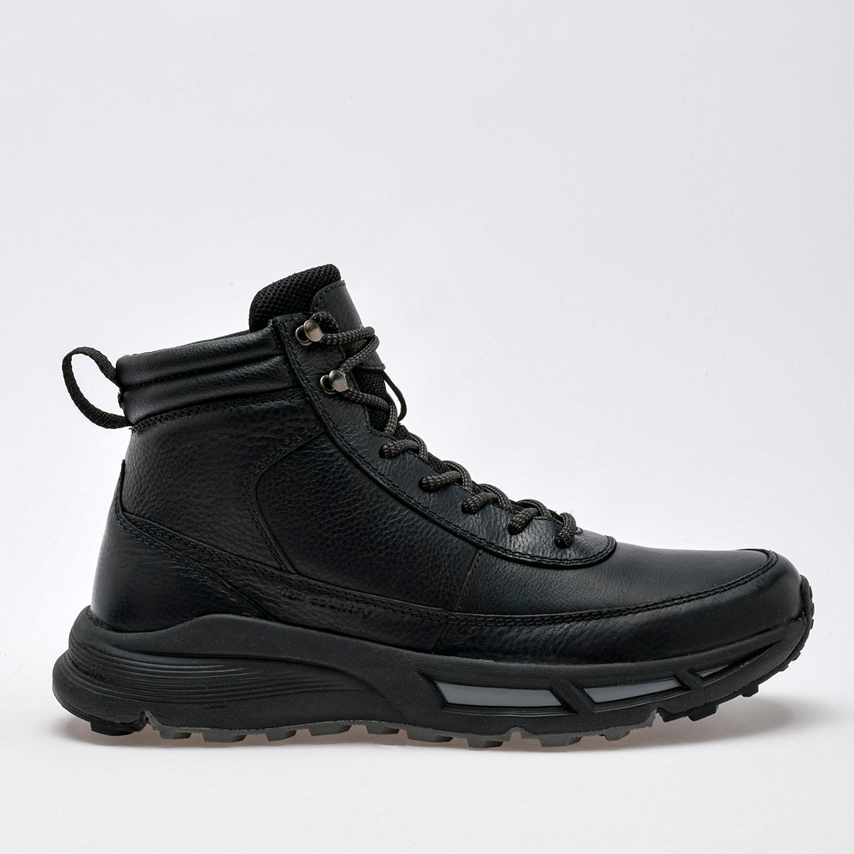 Bota de piel para hombre marca Flexi Negro cod. 120589