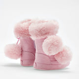 Pakar.com | Tienda online | Calzado Escolar | Bota de Pompón Baby Pop's para bebé niña | Regreso a clases | Vacaciones de Verano