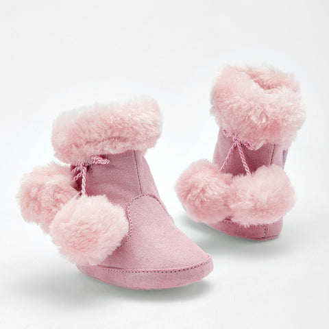 Bota de Pompón Baby Pop's para bebé niña
