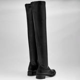 Bota caña larga para mujer marca Catalina Negro cod. 120691