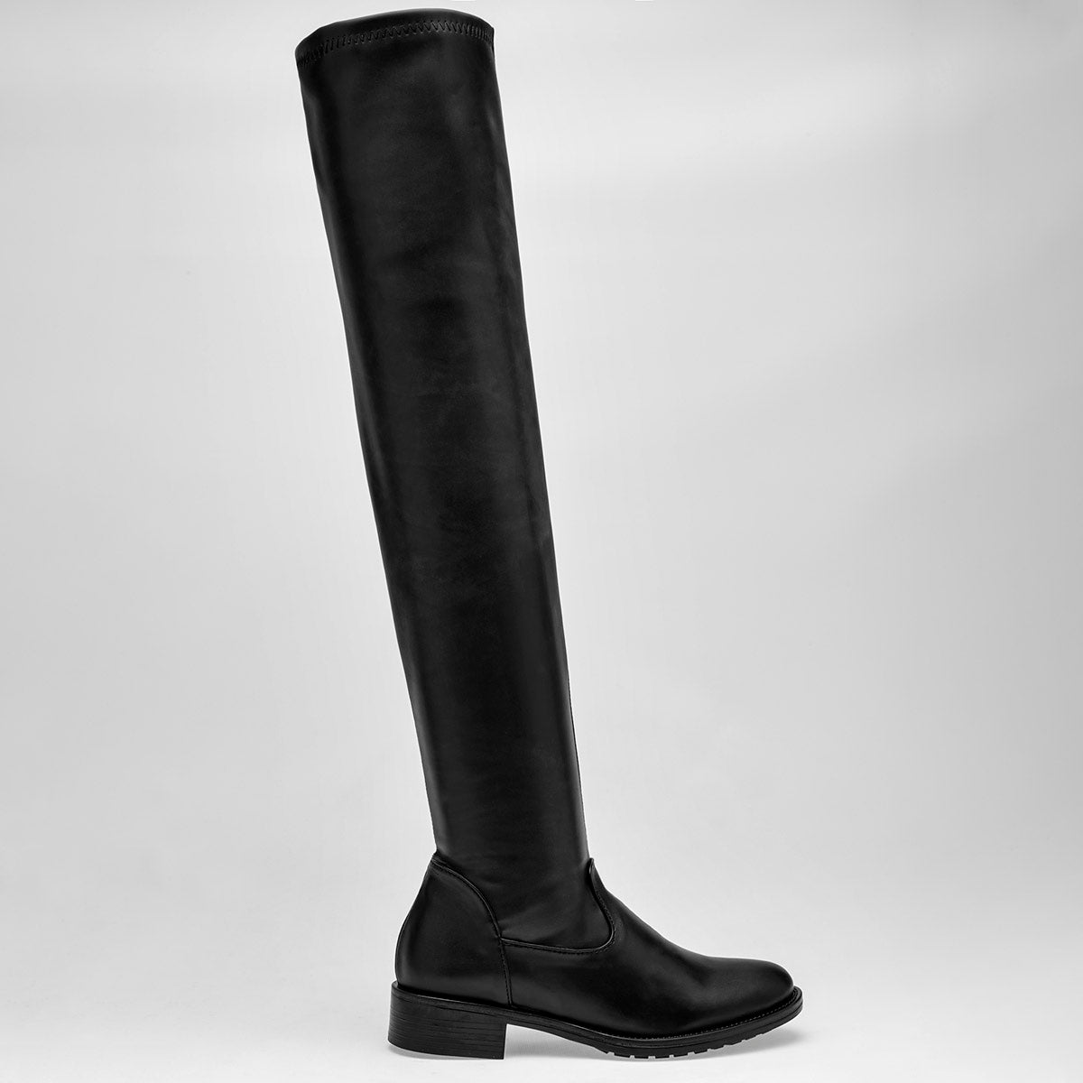 Bota caña larga para mujer marca Catalina Negro cod. 120691