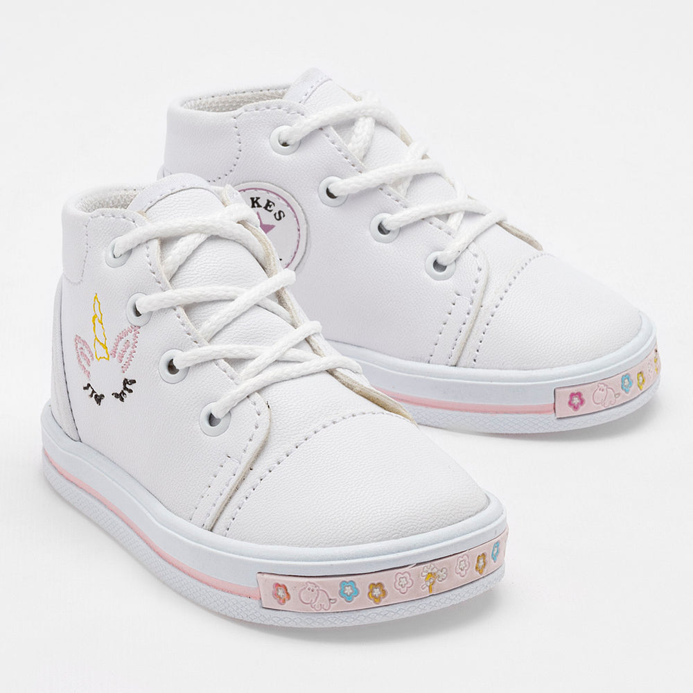Pakar.com | Tienda online | Calzado Escolar | Tenis urbano tipo Botín Chaparrin para bebé niña | Regreso a clases | Vacaciones de Verano