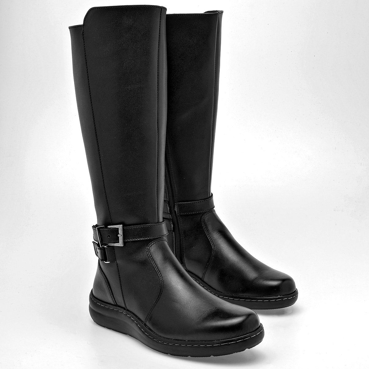 Bota de caña larga para mujer marca Green Love Negro cod. 120774