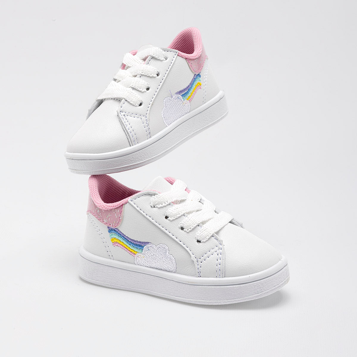 Tenis urbanos para niña Bebé marca Kids Vane Blanco