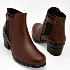 Botín piel Mora Confort para mujer