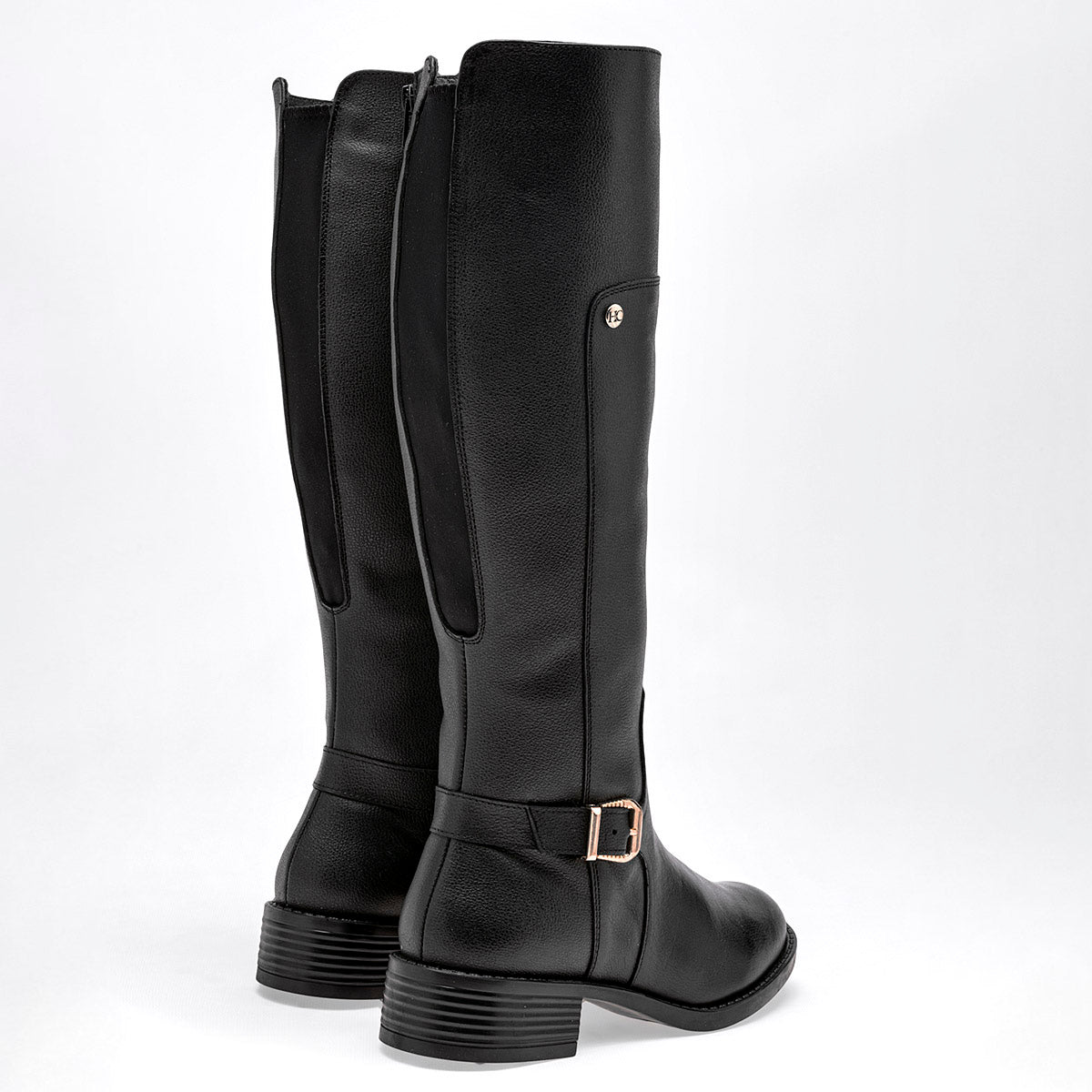 Bota caña larga para mujer marca Principessa Negro cod. 120935