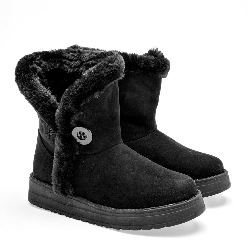 Pakar.com | Tienda online - Botín con peluche para mujer Rojo Cereza - Envío gratis desde $500