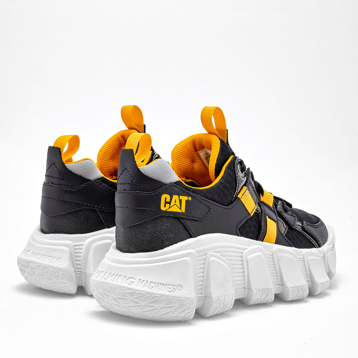 Tenis de piel  para hombre marca Caterpillar Negro cod. 121082