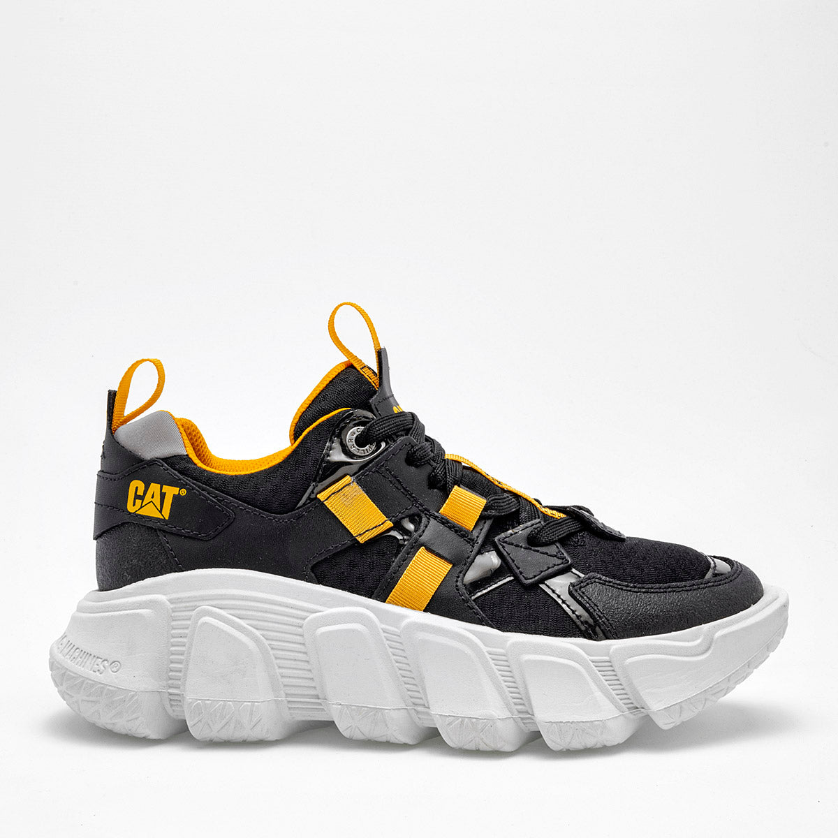 Tenis de piel  para hombre marca Caterpillar Negro cod. 121082