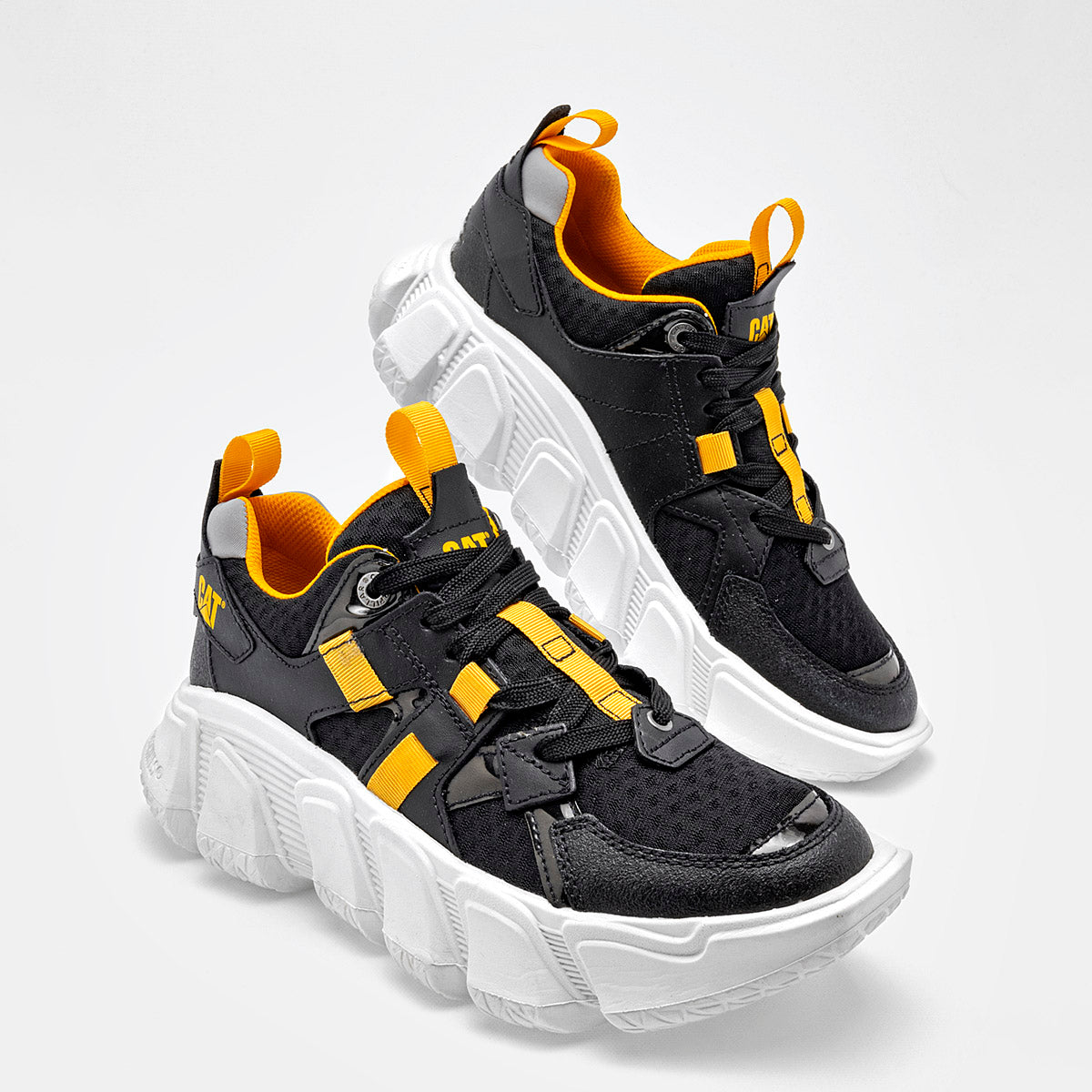 Pakar.com  | 🎄 Regalos de navidad y fin de año | Tenis de piel  para hombre marca Caterpillar Negro cod. 121082