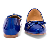 Balerina de charol para mujer marca Been Class Azul cod. 121186