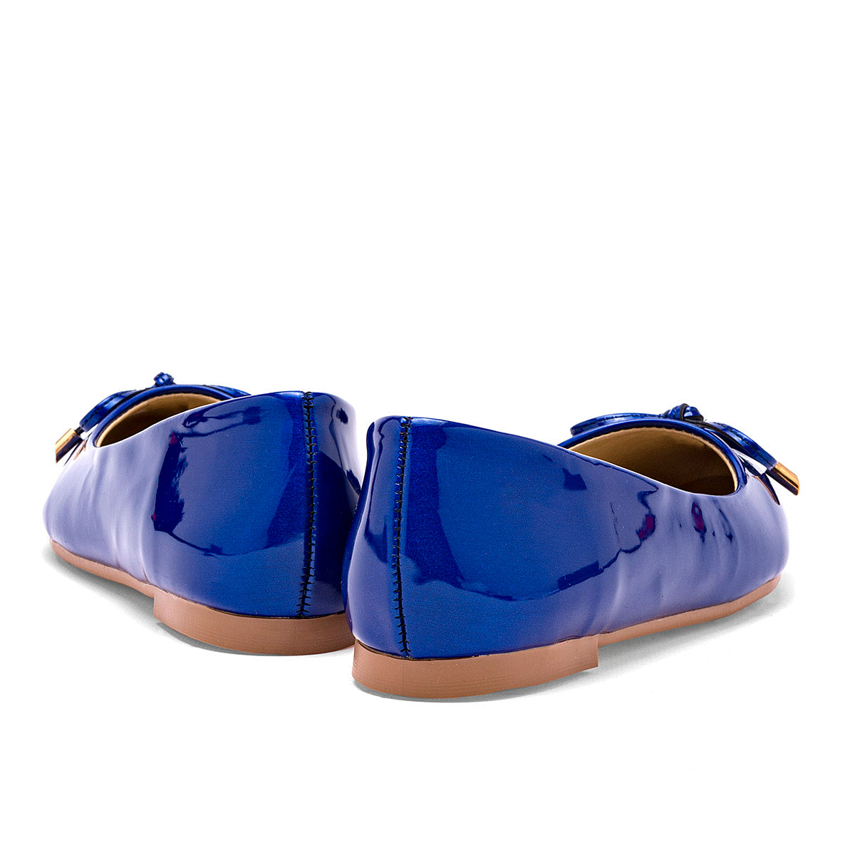 Balerina de charol para mujer marca Been Class Azul cod. 121186