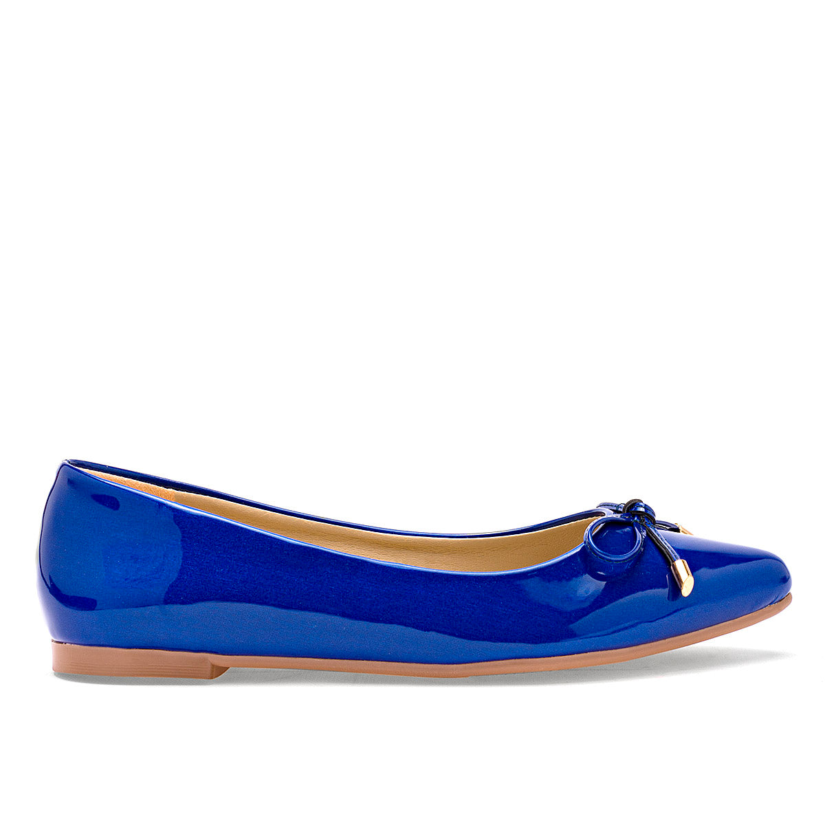 Balerina de charol para mujer marca Been Class Azul cod. 121186