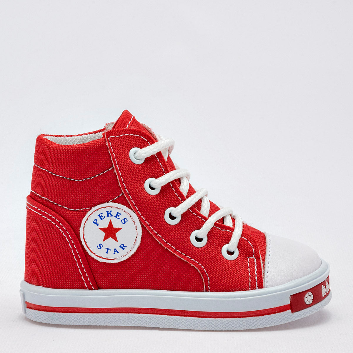 Pakar.com | Tienda online | Calzado Escolar | Tenis urbano tipo Botín Chaparrin rojo para bebé Niño | Regreso a clases | Vacaciones de Verano