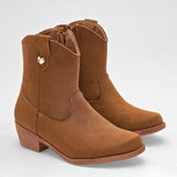 Bota vaquera para Niña marca D'Monas Camel cod. 121252