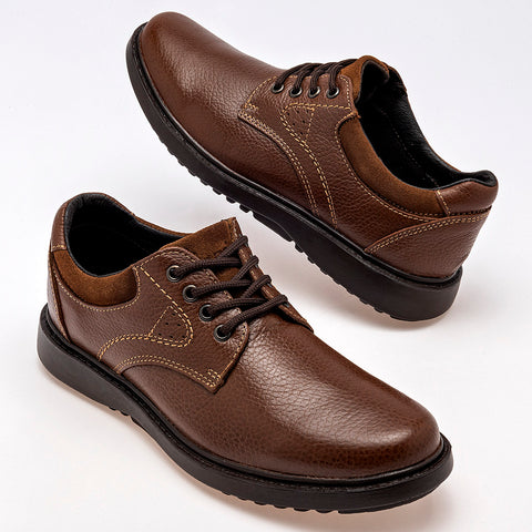 Zapato de piel Vandana para hombre