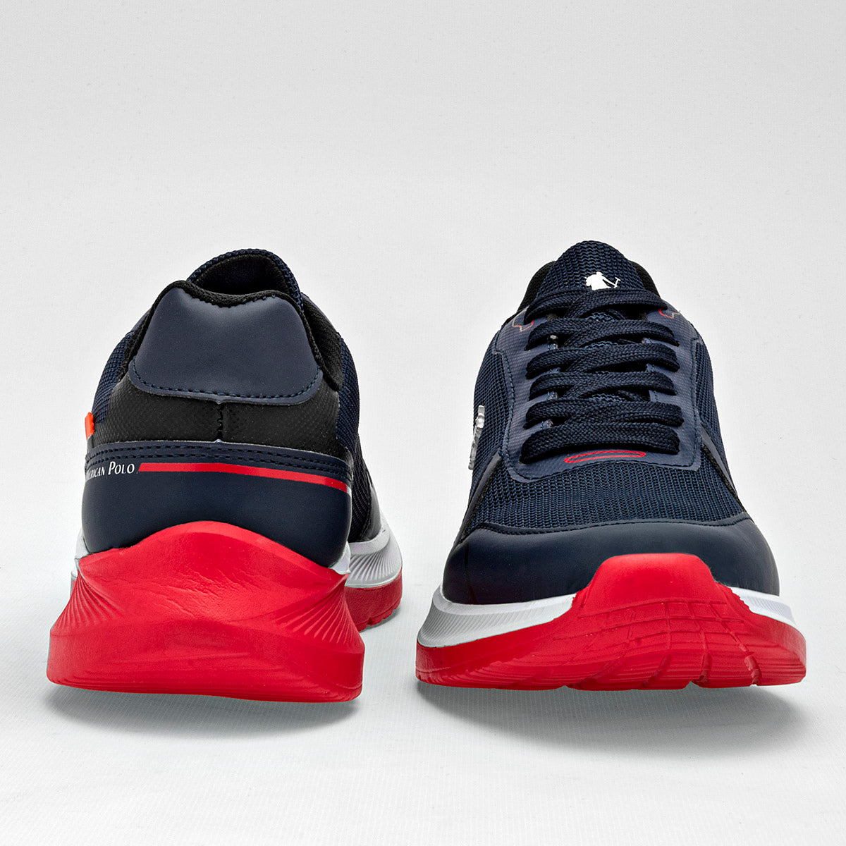 Tenis urbano para hombre marca American Polo Azul Marino cod. 121507