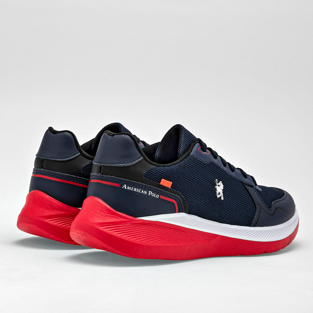 Tenis urbano para hombre marca American Polo Azul Marino cod. 121507