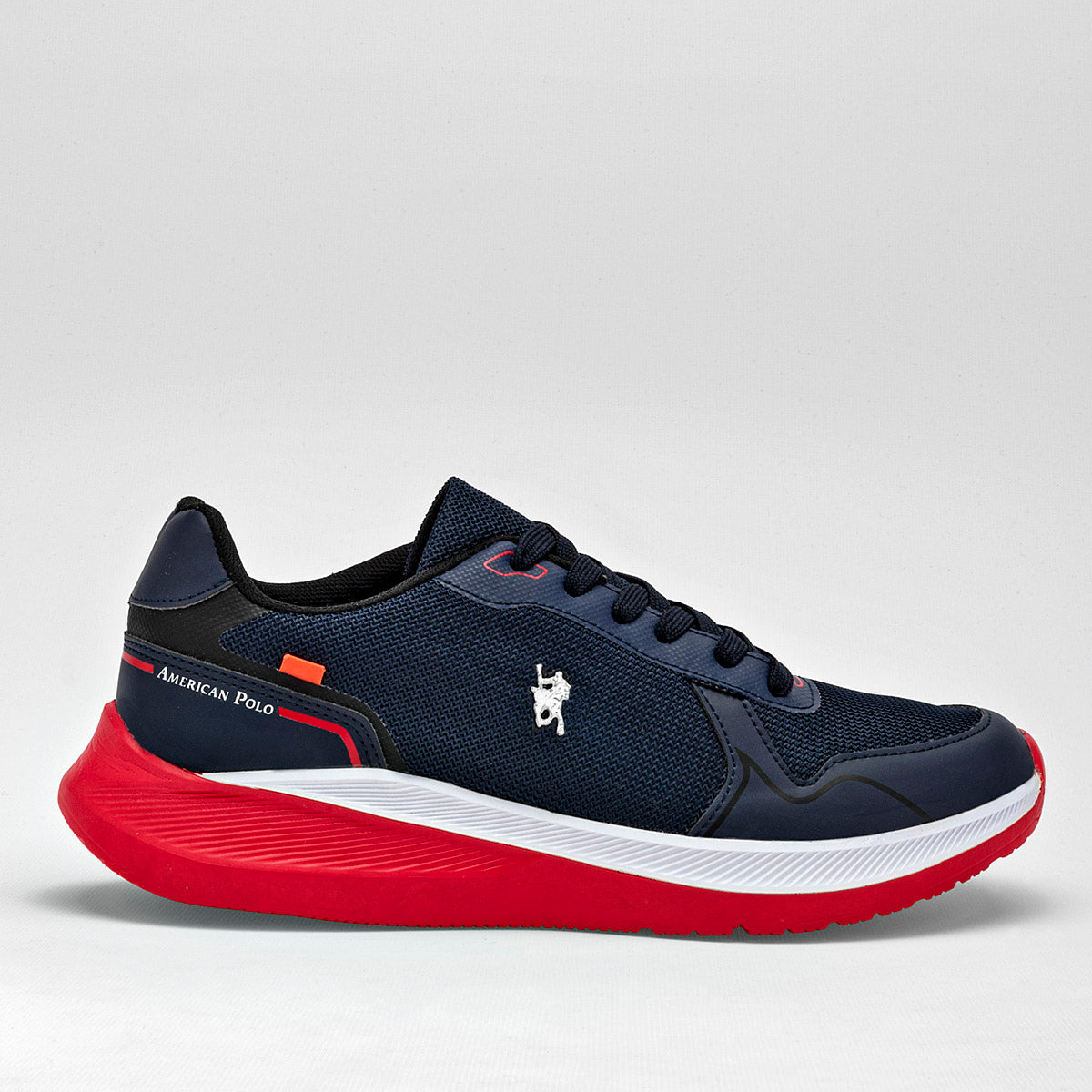 Tenis urbano para hombre marca American Polo Azul Marino cod. 121507