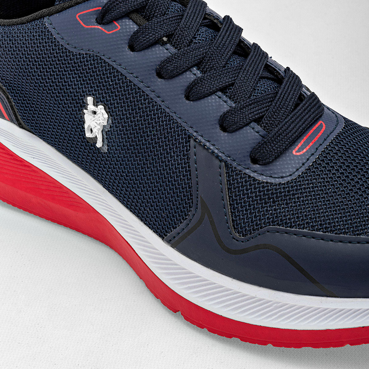 Tenis urbano para hombre marca American Polo Azul Marino cod. 121507