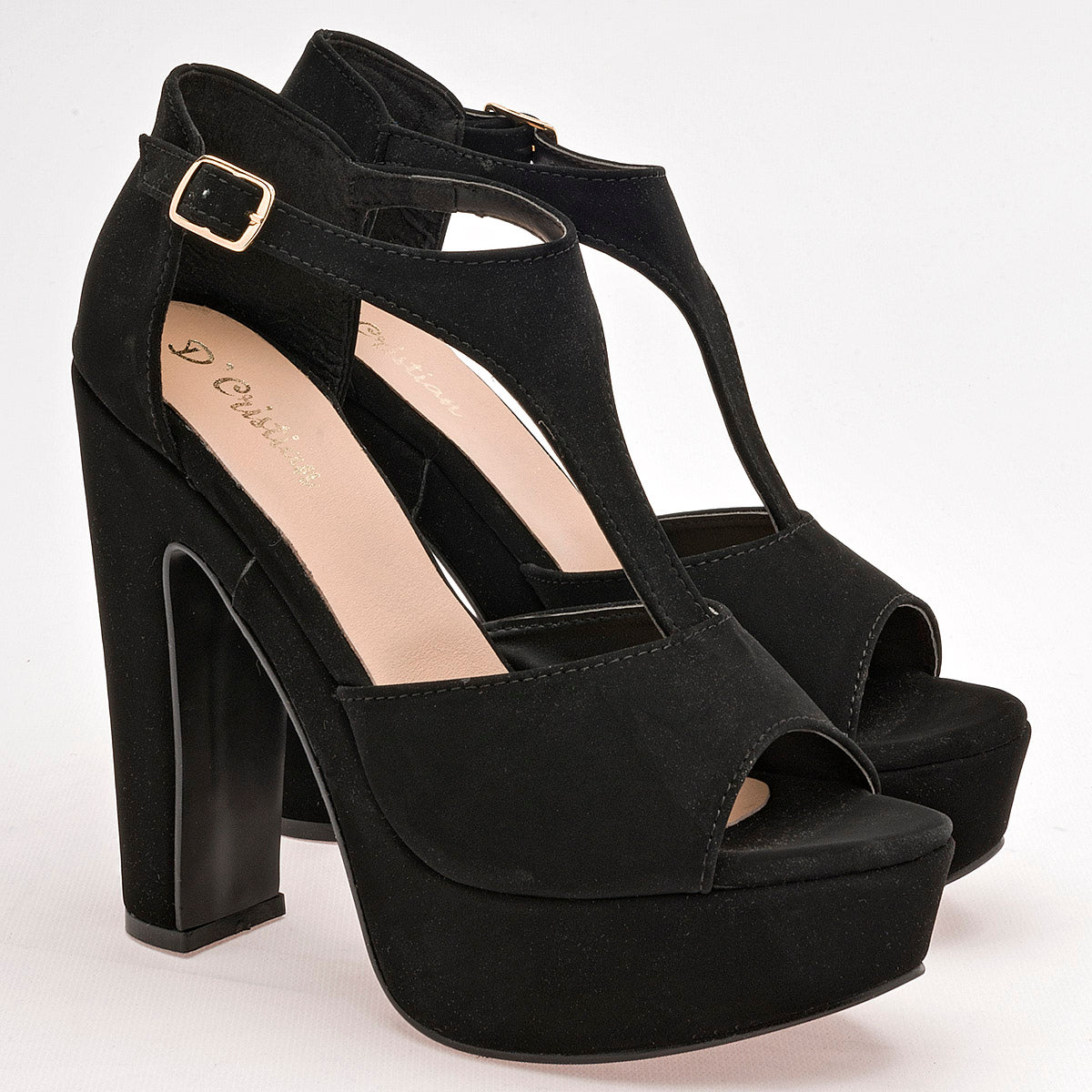 Zapatilla para mujer marca D'Cristian Negro cod. 121561