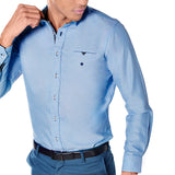 Camisa  para hombre marca Mora Urban Azul cod. 121638