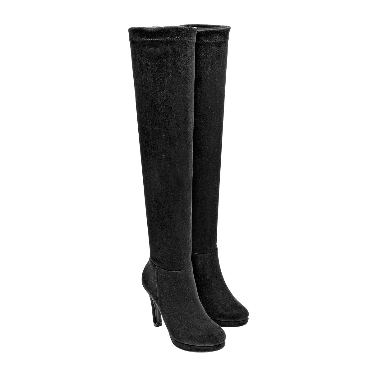 Bota caña larga para mujer marca Pietro Alessandro Negro cod. 121708