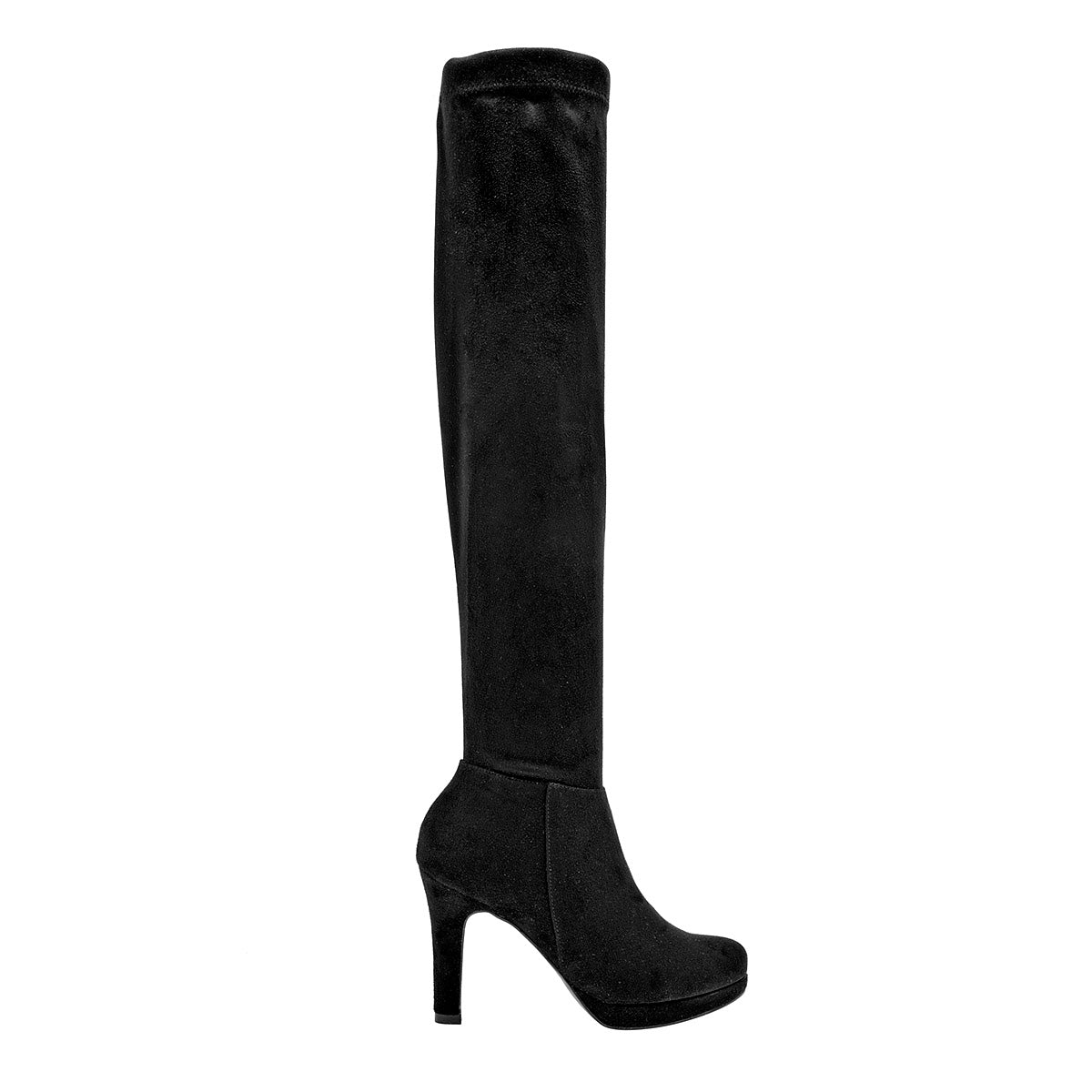 Bota caña larga para mujer marca Pietro Alessandro Negro cod. 121708