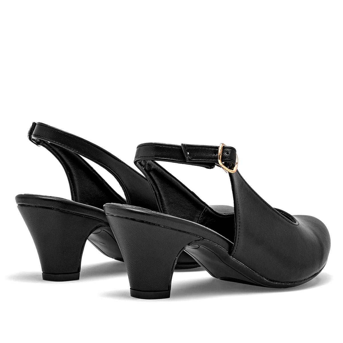 Zapatilla para mujer marca Poptops Negro cod. 121857