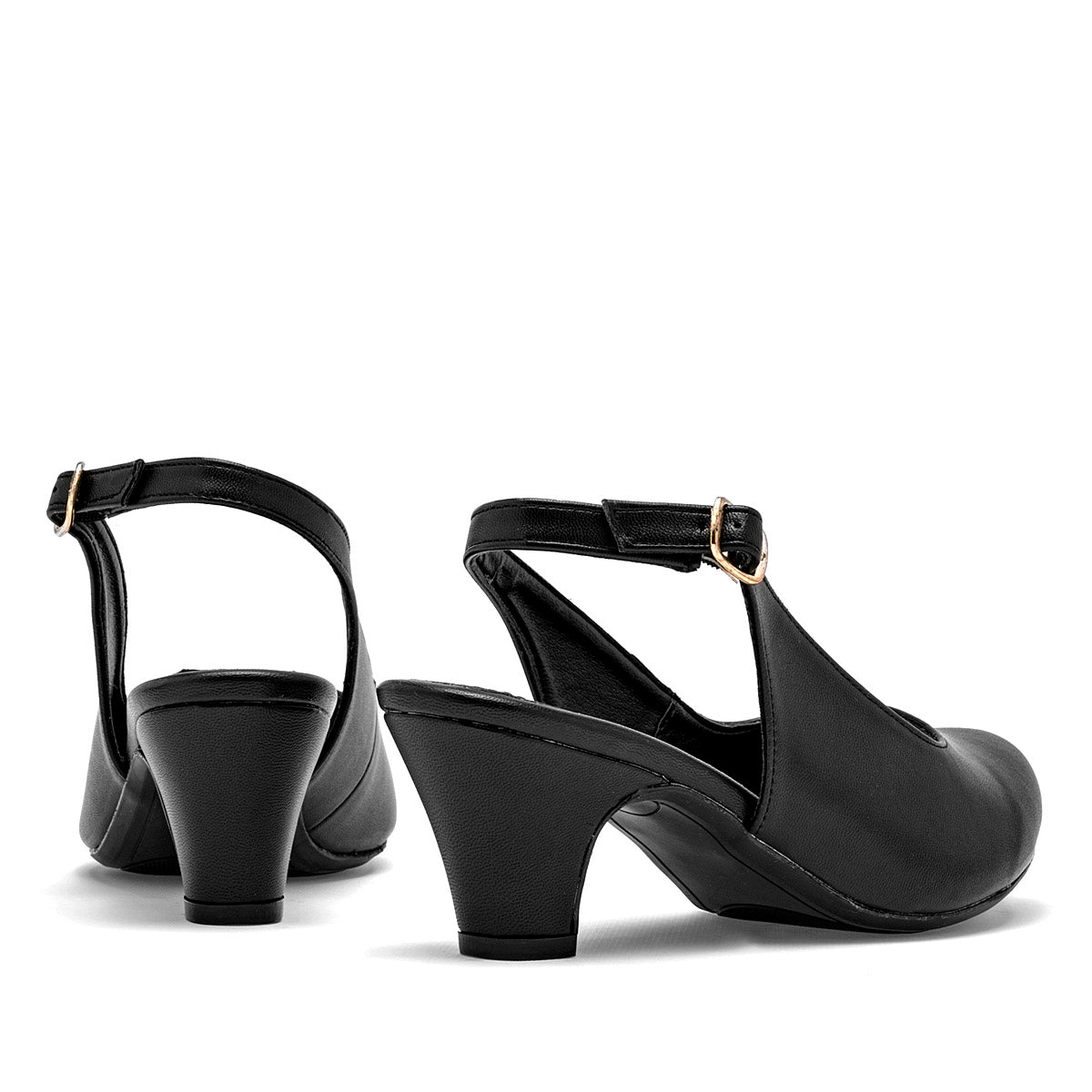 Zapatilla para mujer marca Poptops Negro cod. 121857