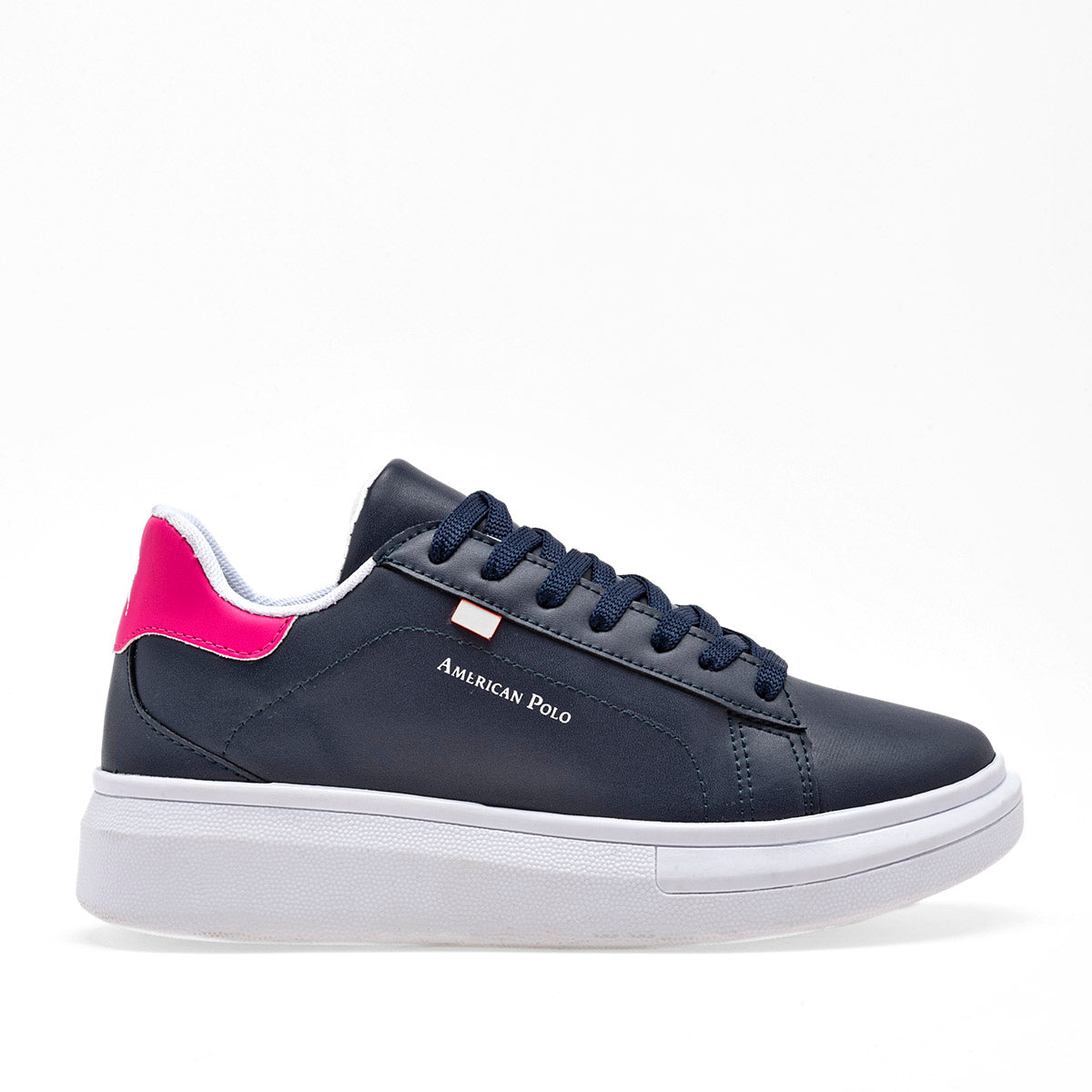 Tenis urbano para mujer marca American Polo Azul Marino cod. 121863