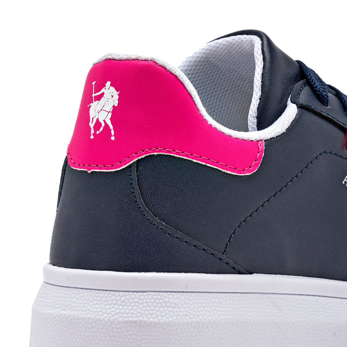 Tenis urbano para mujer marca American Polo Azul Marino cod. 121863