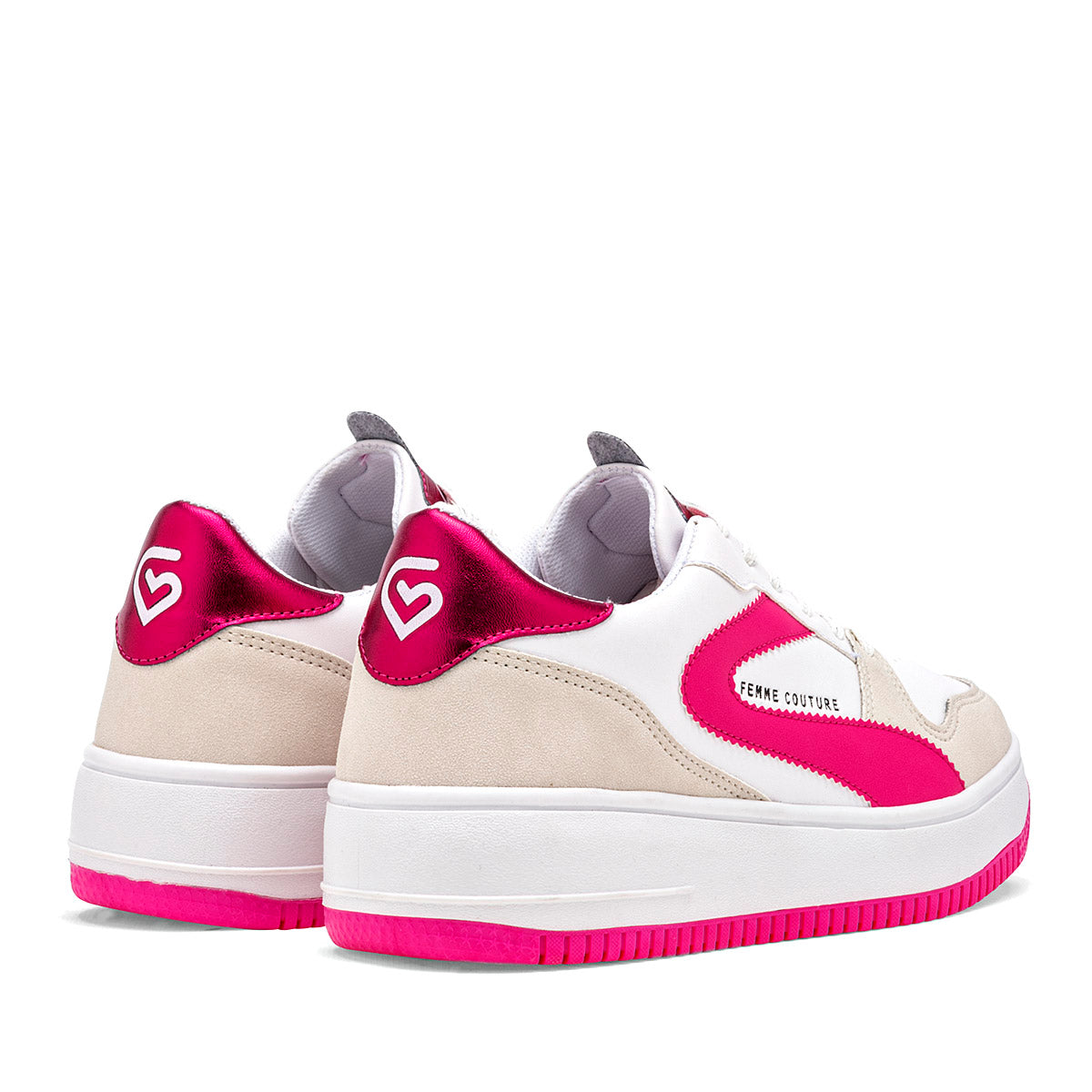 Tenis urbano para mujer marca Clasben Blanco cod. 121877