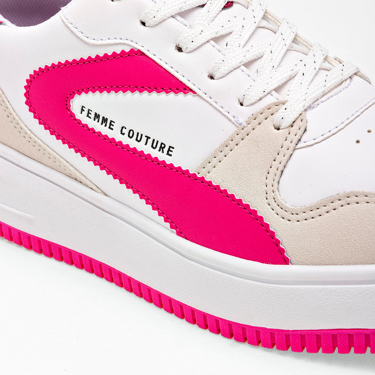 Tenis urbano para mujer marca Clasben Blanco cod. 121877