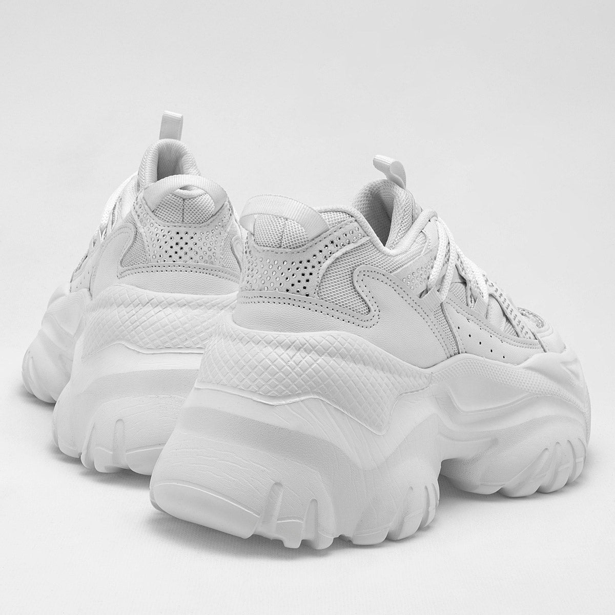 Tenis chunky para mujer marca Been Class Blanco cod. 122087