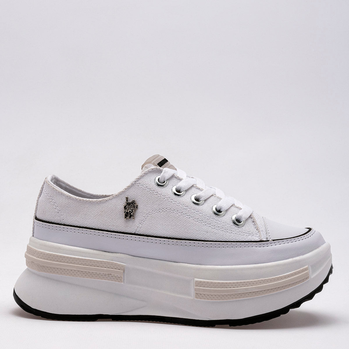 Tenis urbano para mujer marca American Polo Blanco cod. 122112