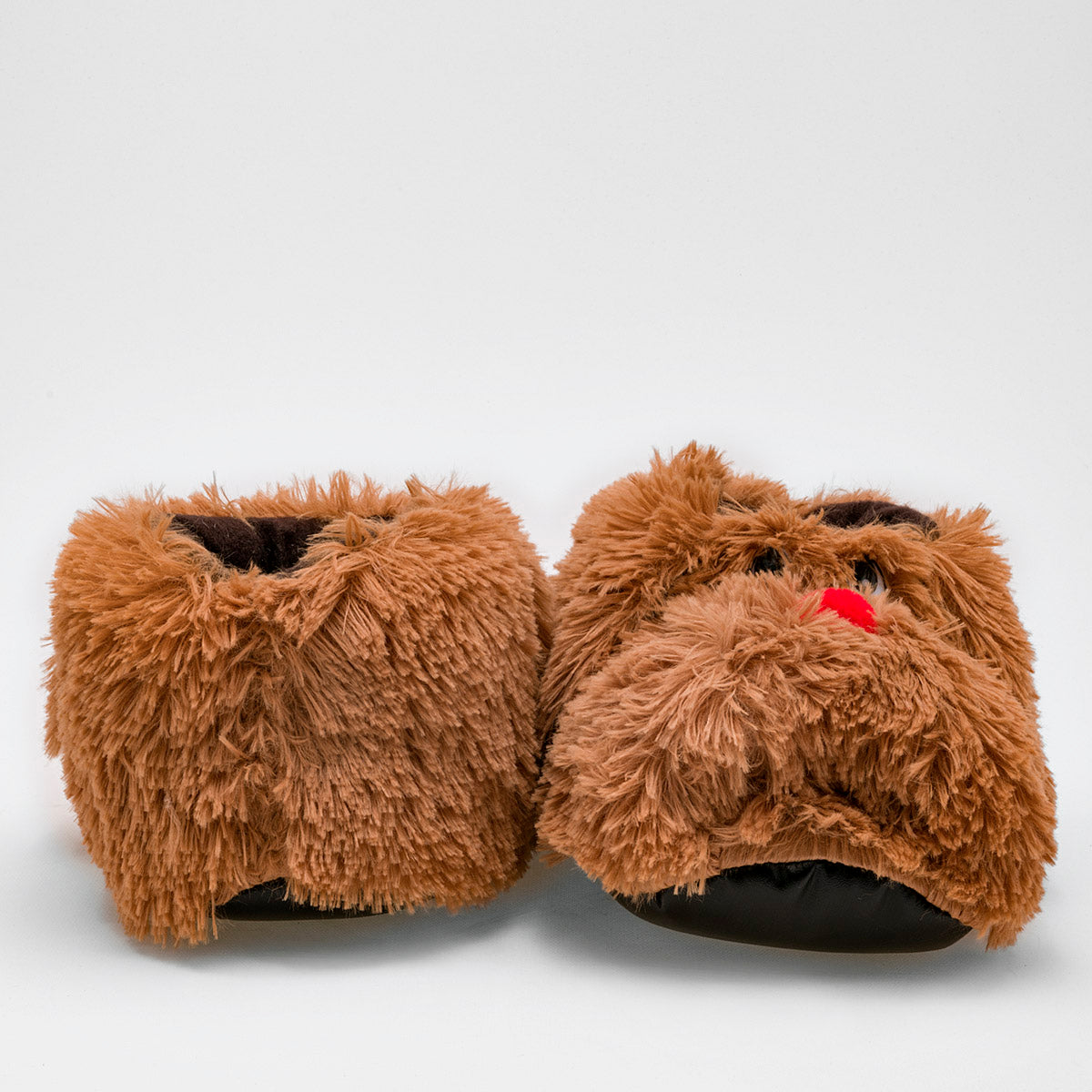 Pantufla con diseño de perrito Unisex marca Parvus Beige cod. 122327