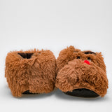 Pantufla con diseño de perrito Unisex marca Parvus Beige cod. 122327